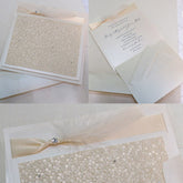 Dalmazio Design Ciottoli Avorio Invitation